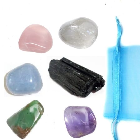*  Emotional Stress Crystal Pouch